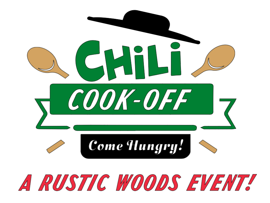 Chili Cook-Off — A Rustic Woods Event flyer